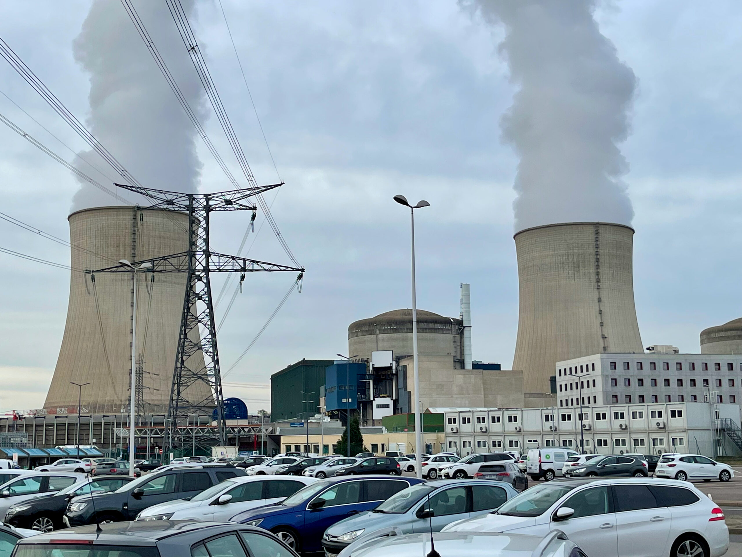 Atomzentrale Cattenom, Besucherparkplatz © Dan Michels, 2021
